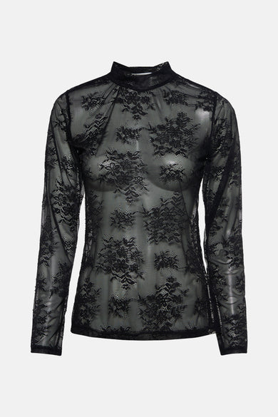 T-shirt (lange mouwen) zwart - Terra di Siena