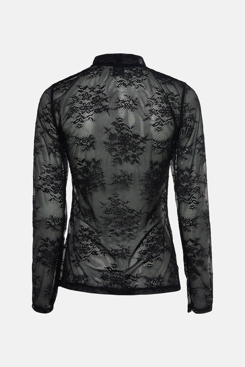 T-shirt (lange mouwen) zwart - Terra di Siena