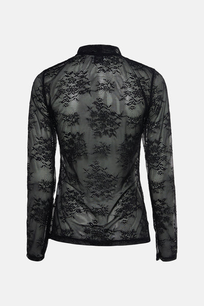 T-shirt (lange mouwen) zwart - Terra di Siena