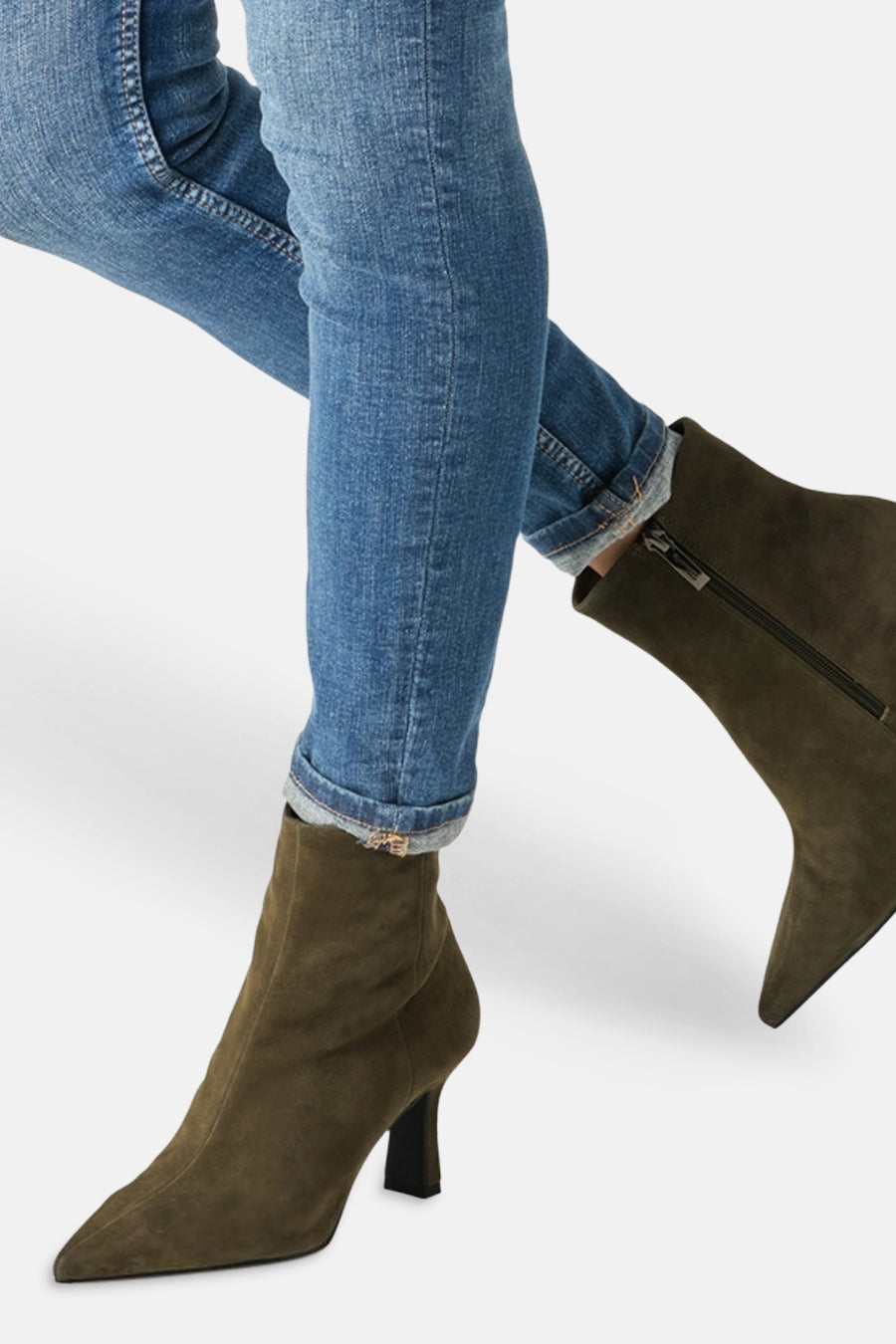 Enkellaarzen groen - TAMARIS
