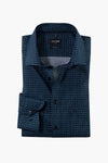 Chemise &agrave; manches longues - bleu