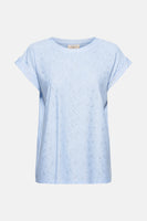Top uni manches courtes Bleu - FREEQUENT