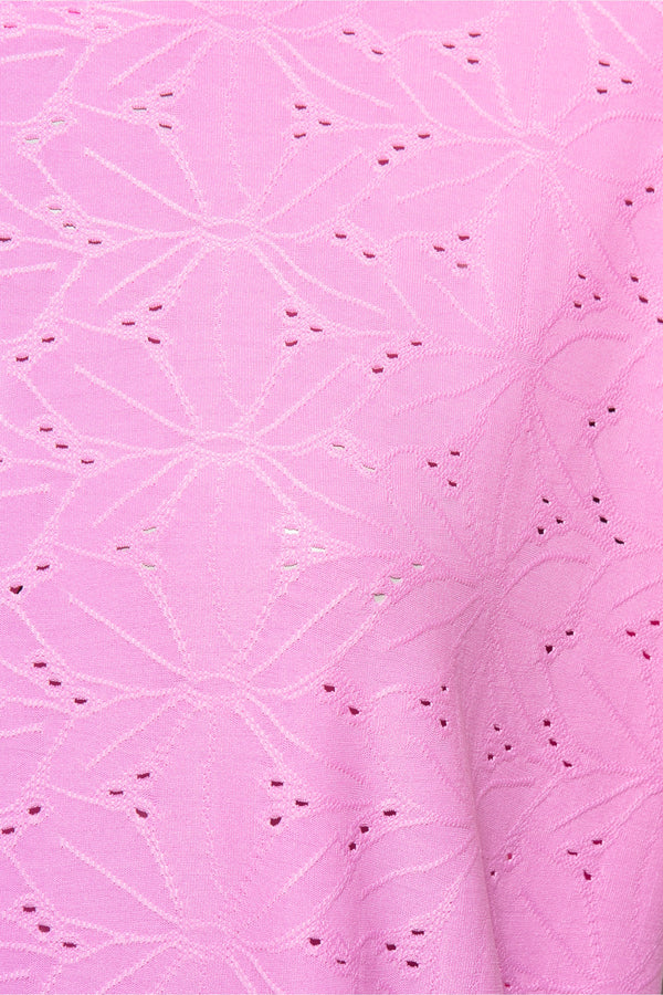 Top uni manches courtes Rose - FREEQUENT
