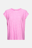 Top uni manches courtes Rose - FREEQUENT