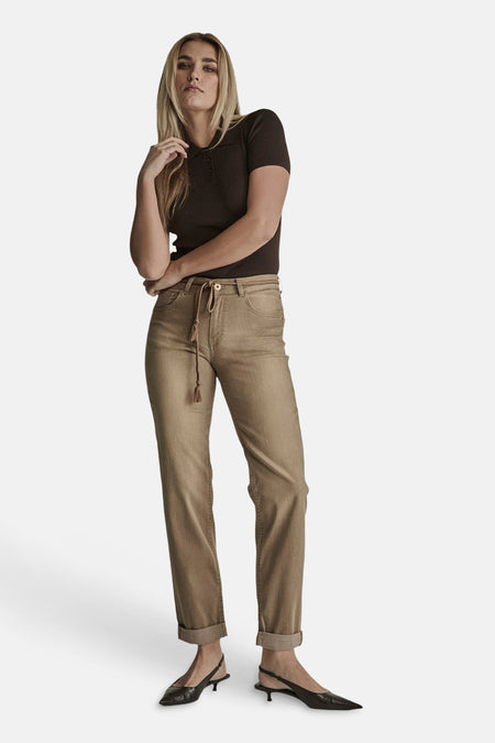 Pantalon - cognac