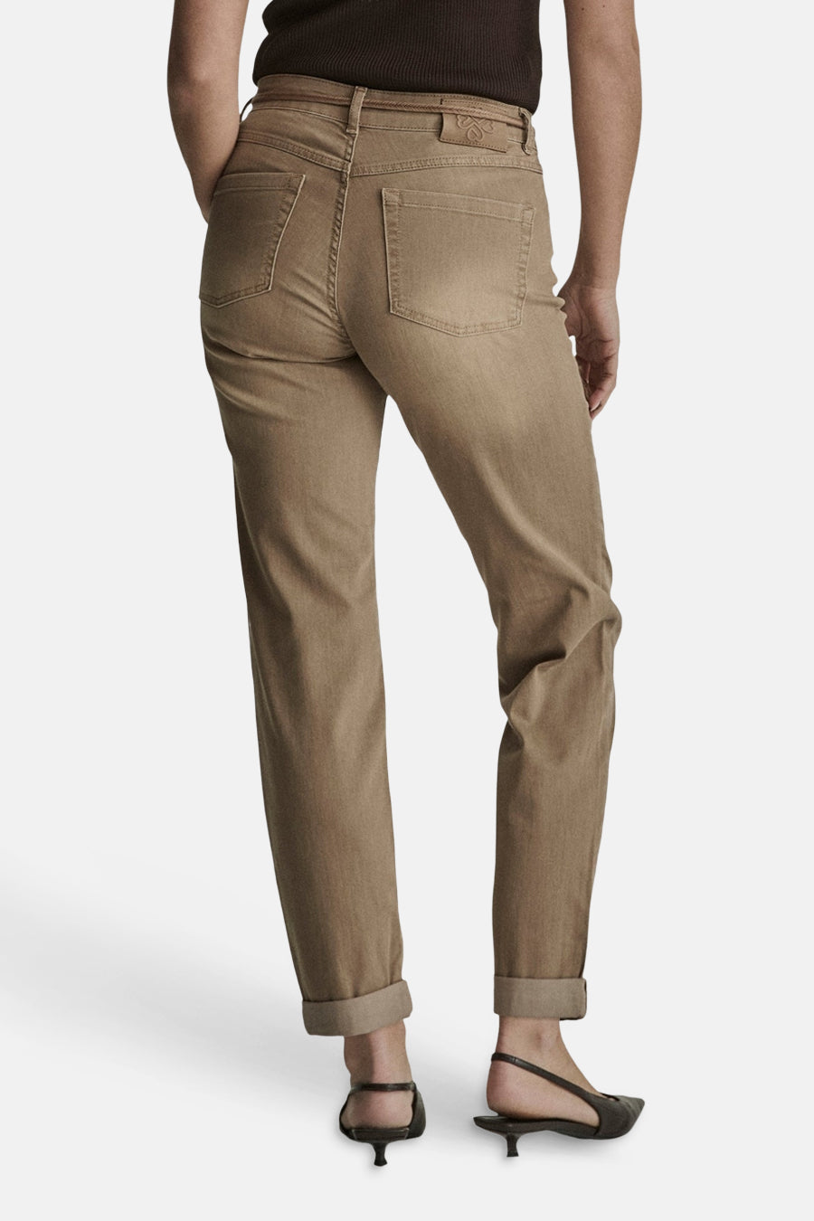 Pantalon - cognac