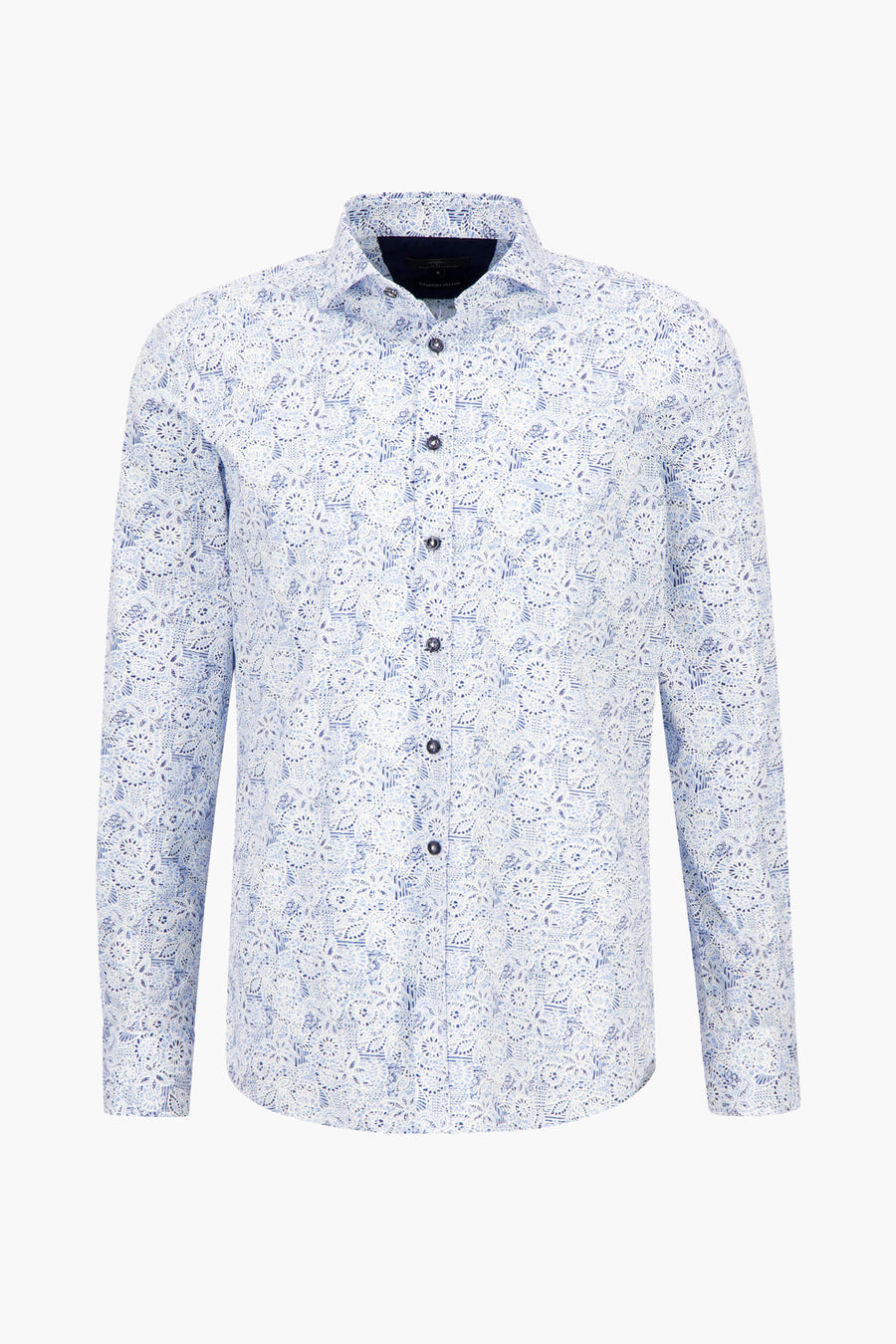 Hemd met lange mouwen - blauw