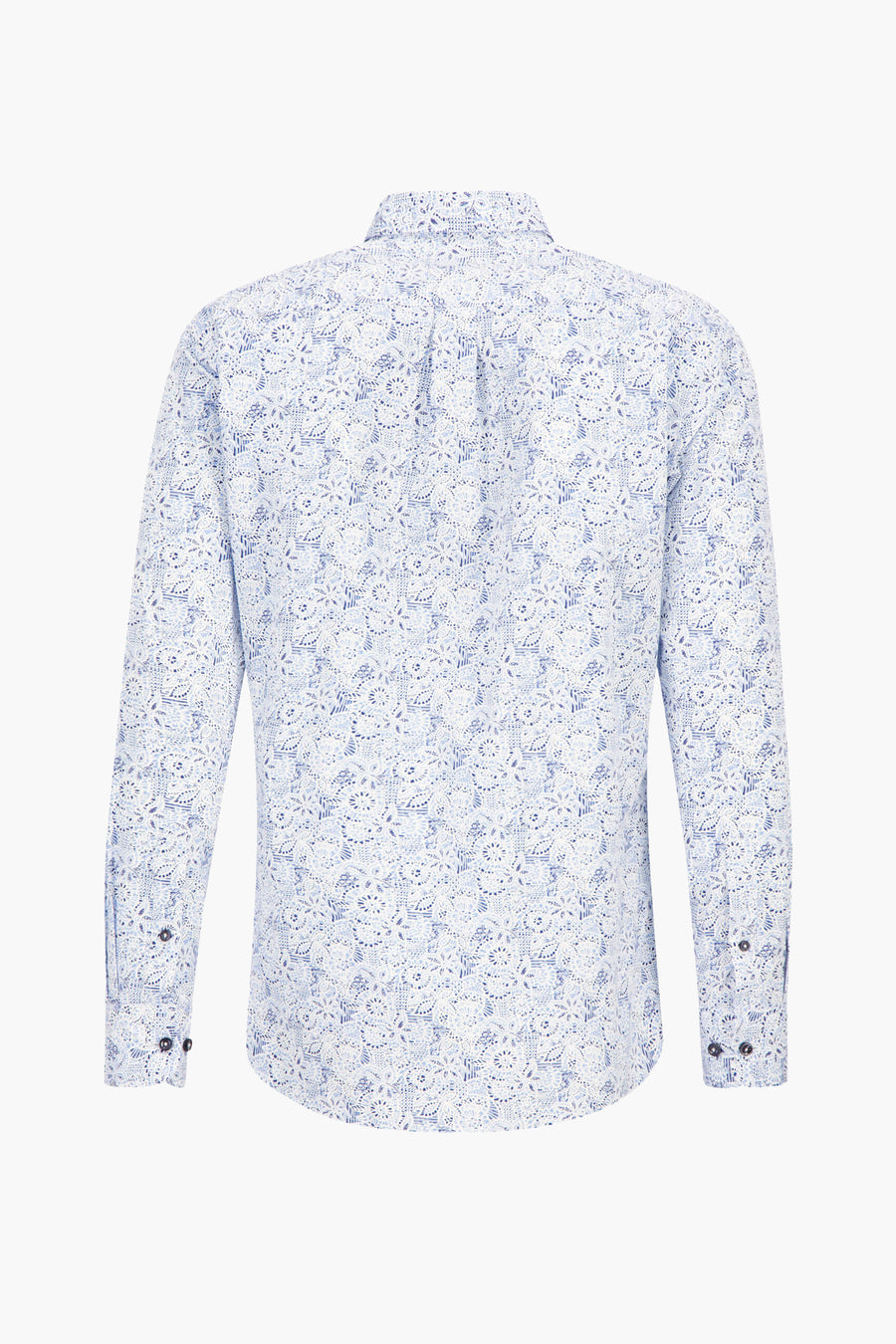Hemd met lange mouwen - blauw