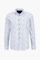 Hemd met lange mouwen - blauw