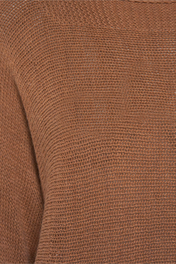 Pull col rond COGNAC - Terra di Siena