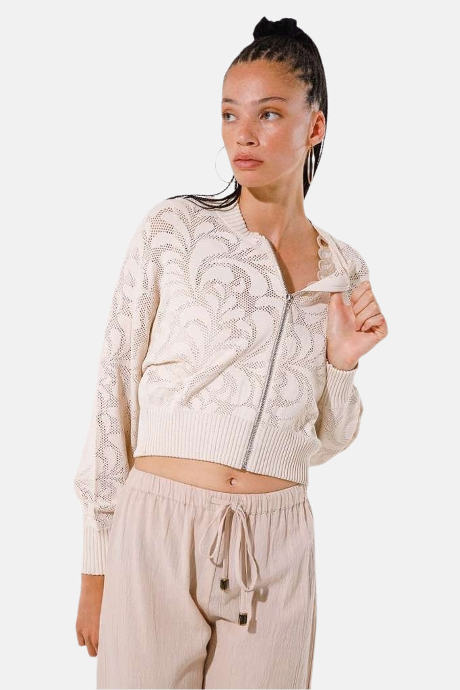 Cardigan Beige - GOA GOA