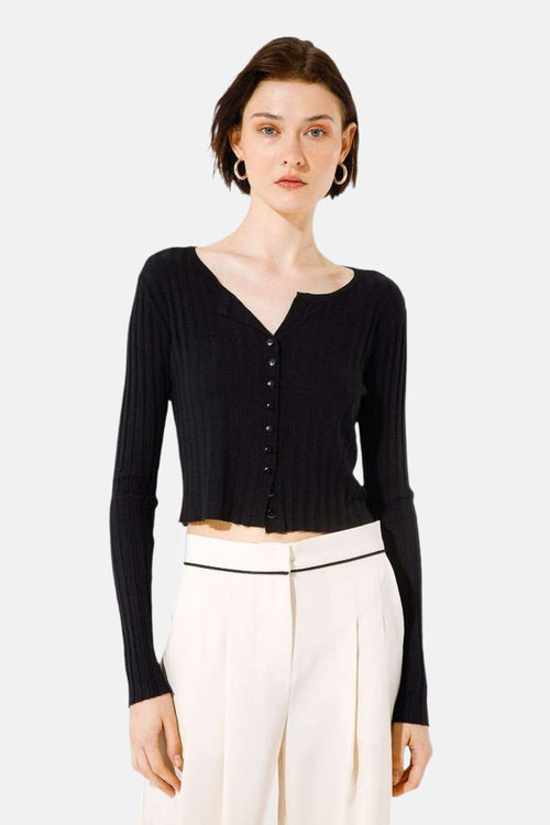 Cardigan Zwart - GOA GOA