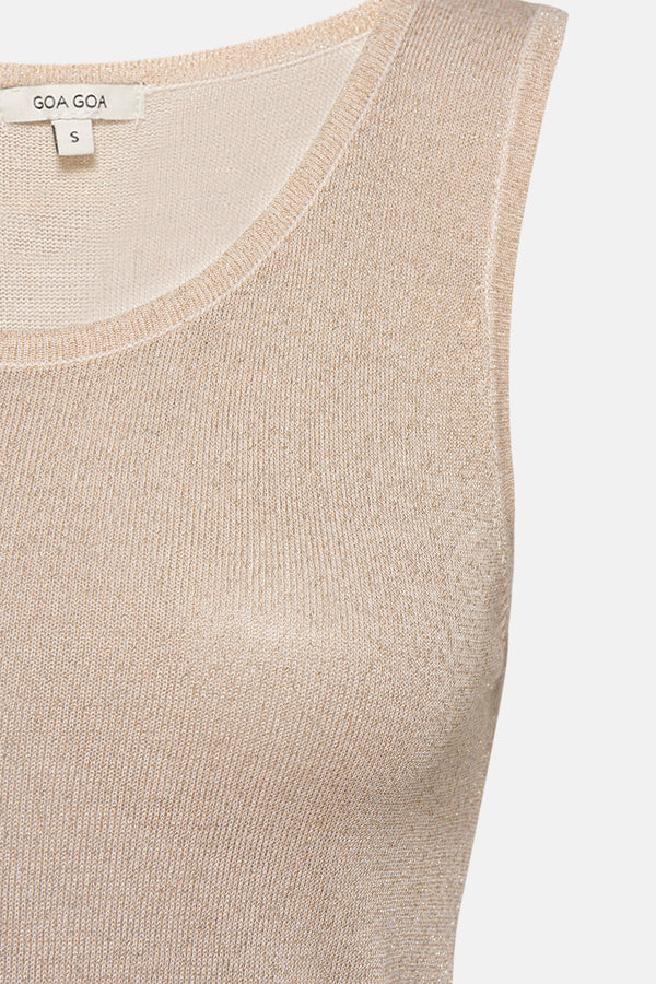 Top (sans manches) Beige - GOA GOA