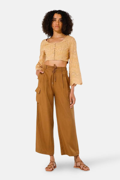 Pantalon cargo Brun - GOA GOA