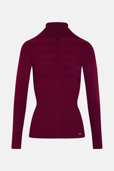 Pull met rolkraag - PRUNE