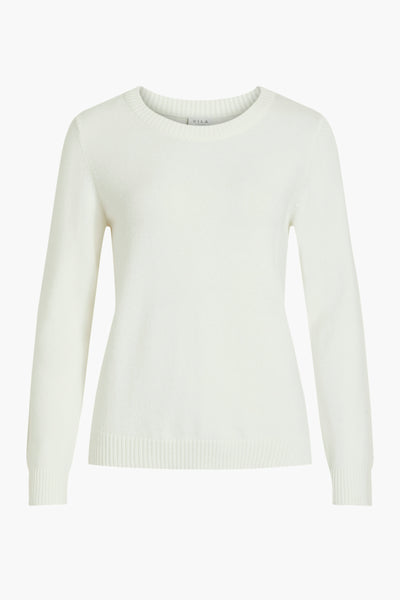 Pull col rond Blanc - VILA®