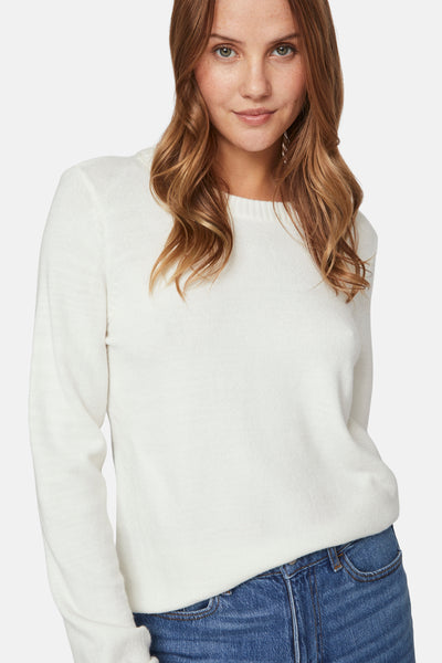 Pull col rond Blanc - VILA®
