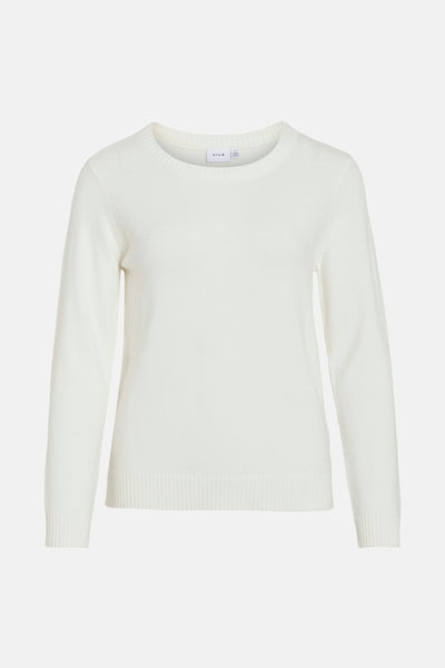 Pull col rond Blanc - VILA®