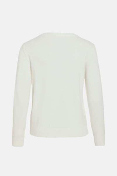 Pull col rond Blanc - VILA®