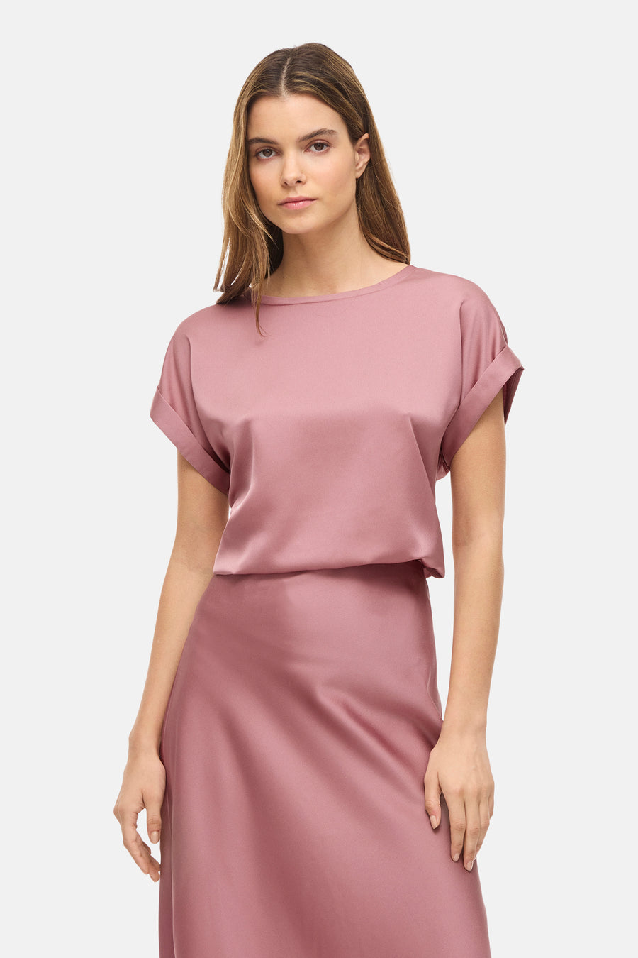 Top (korte mouwen) roze - VILA®