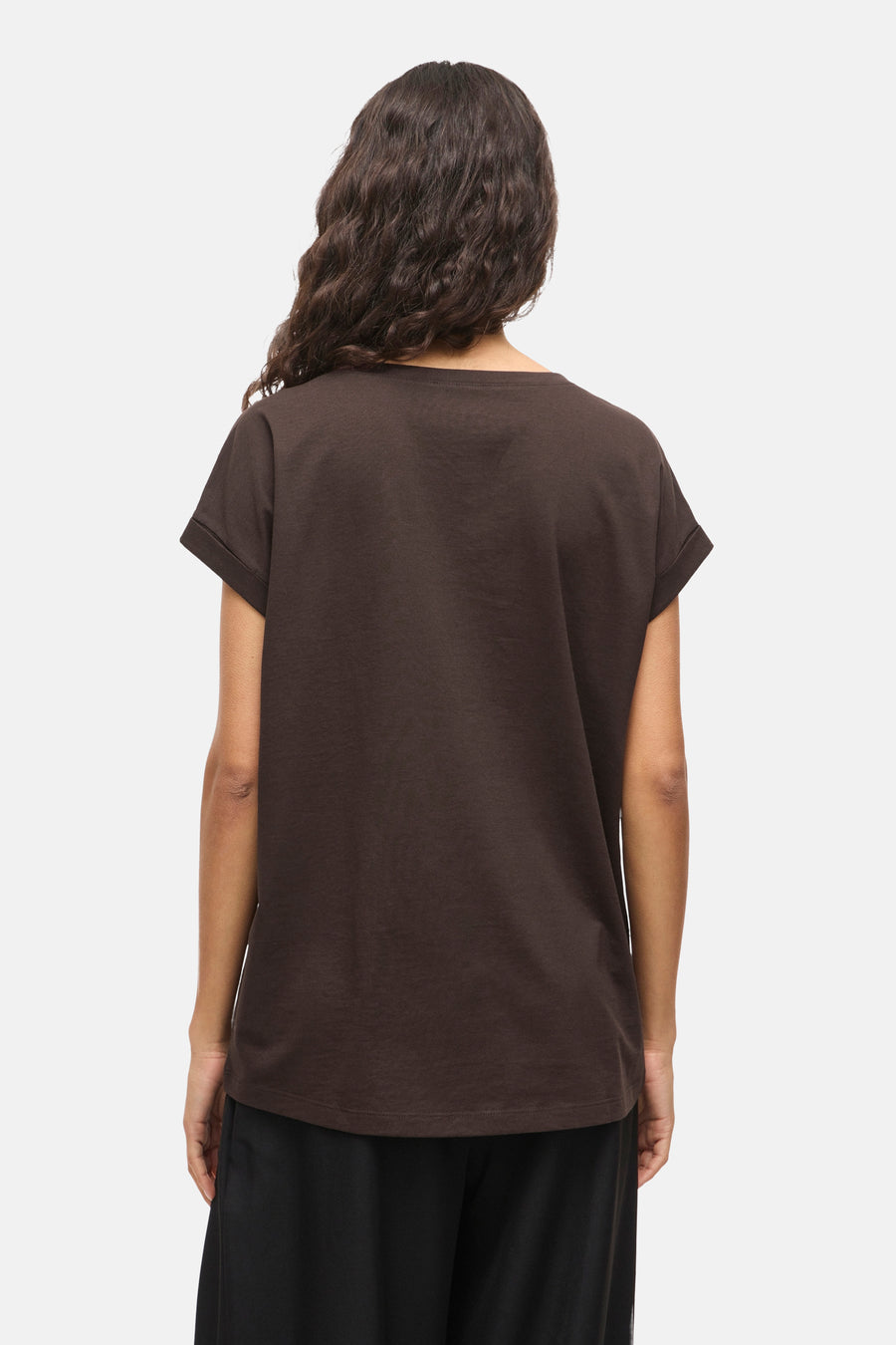 T-shirt à manches courtes - brun