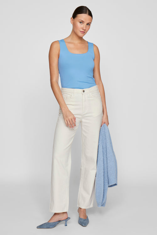 Jeans straight WHITE DENIM - VILA®