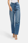 VIKELLY JAF HW STRAIGHT JEANS-NOOS