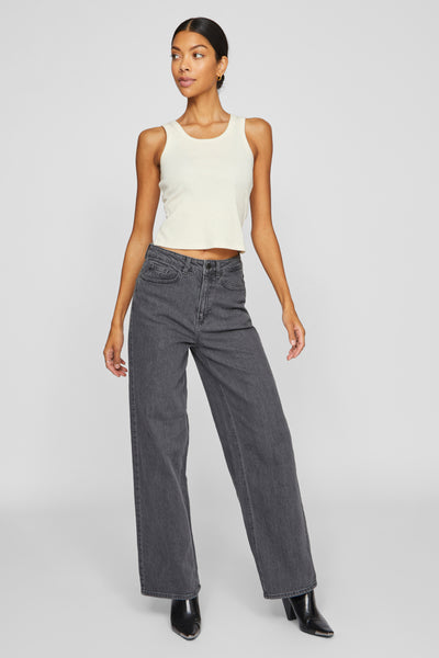 Jean large LIGHT GREY DENIM - VILA®