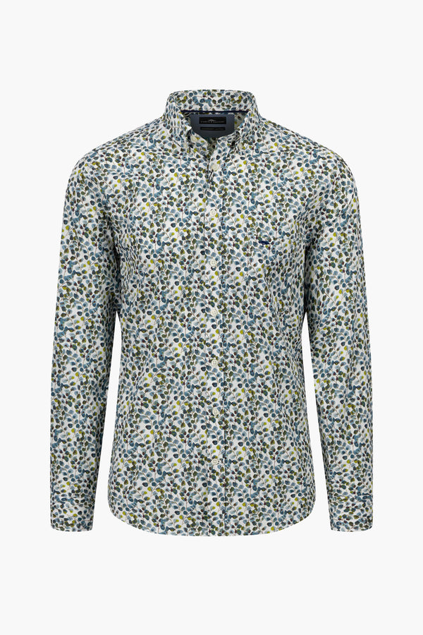 Chemise (manches longues) Vert - Fynch-Hatton