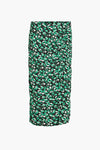 Jupe midi - vert