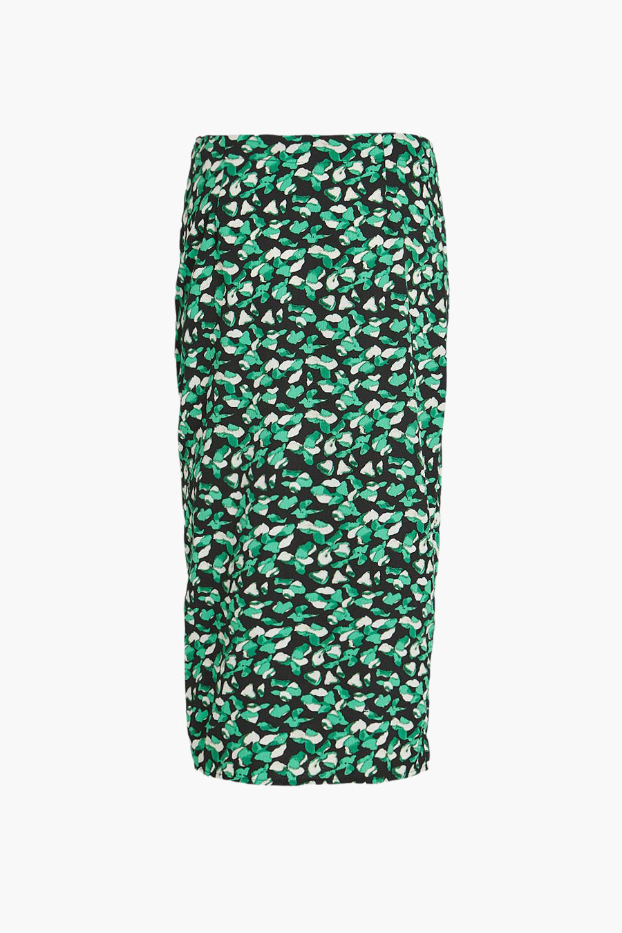 Jupe midi - vert
