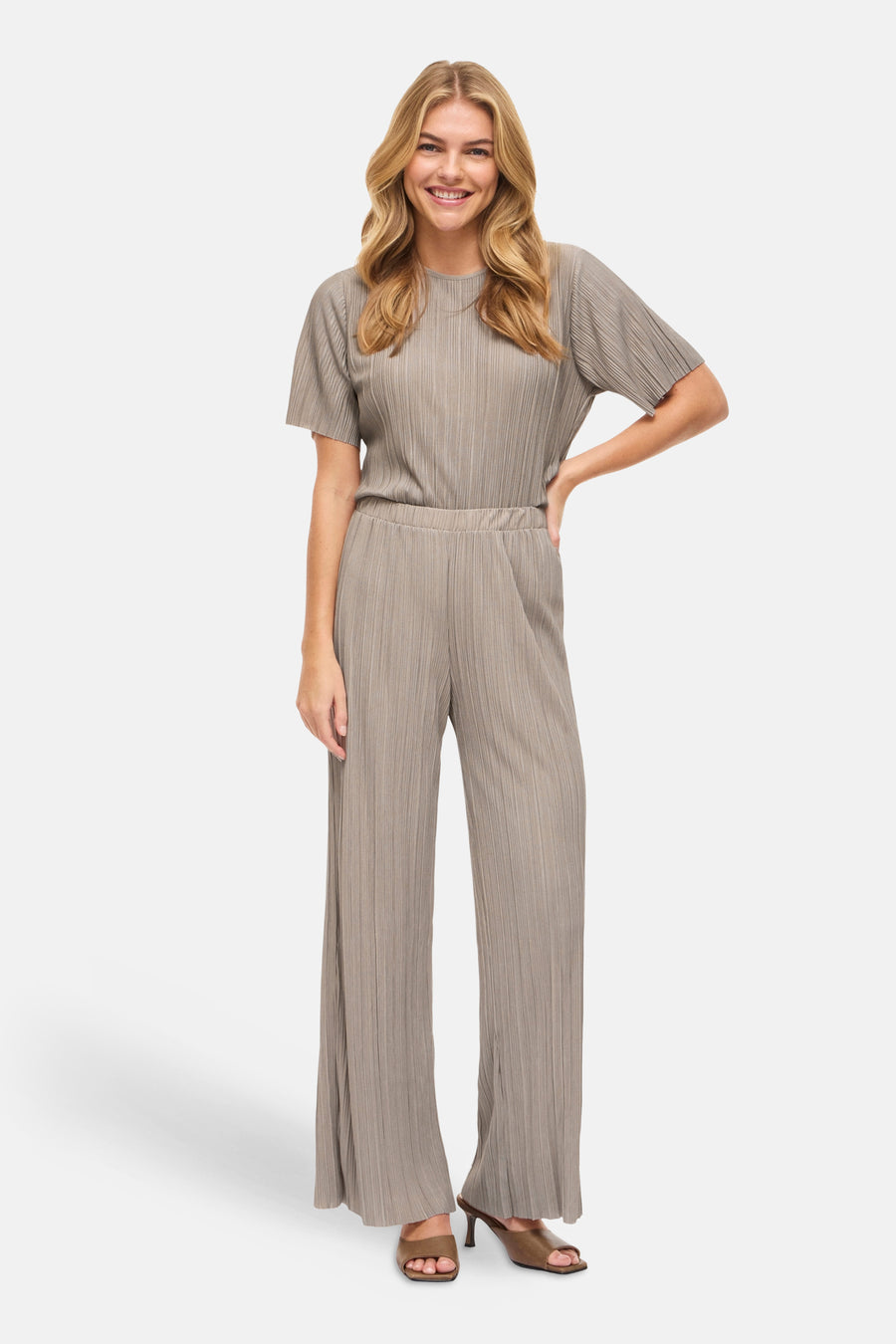 Broek - taupe