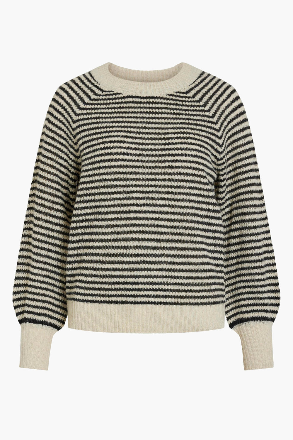 Pull col rond Beige - VILA®