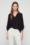VIJOSA 3/4 V-NECK TOP - NOOS
