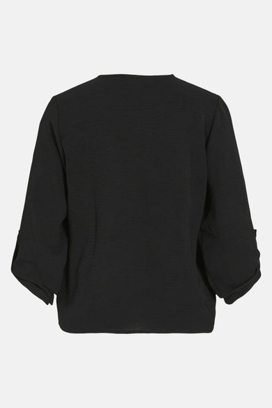 Blouse met lange mouwen - zwart