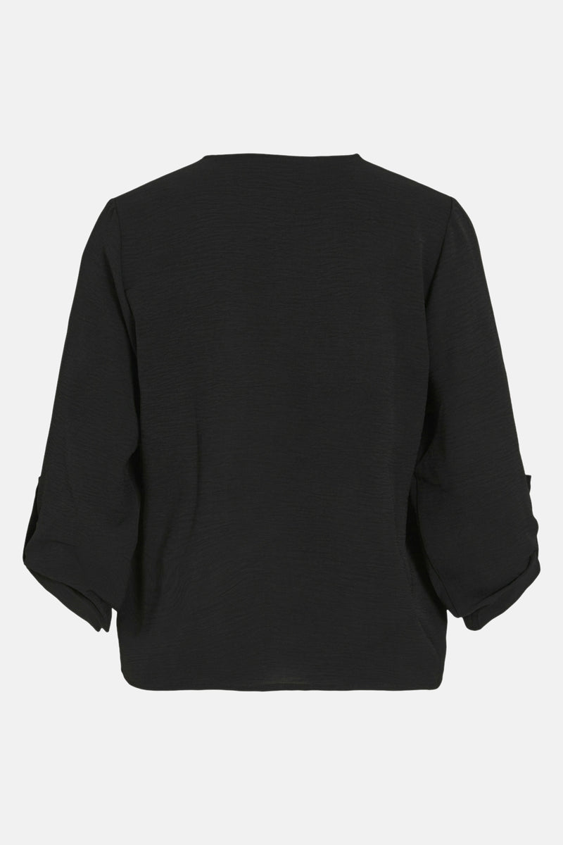 Blouse met lange mouwen - zwart