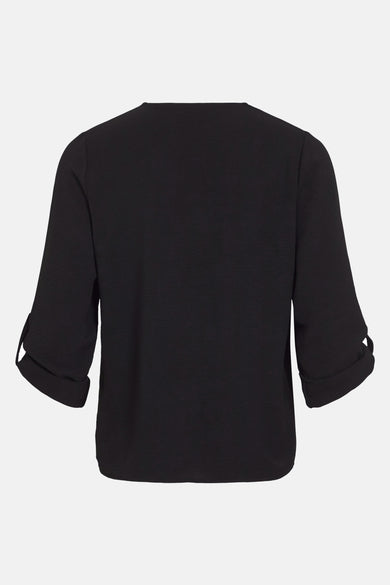 Blouse met lange mouwen - zwart