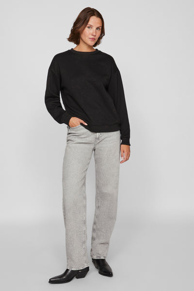 Sweat col rond Noir - VILA®