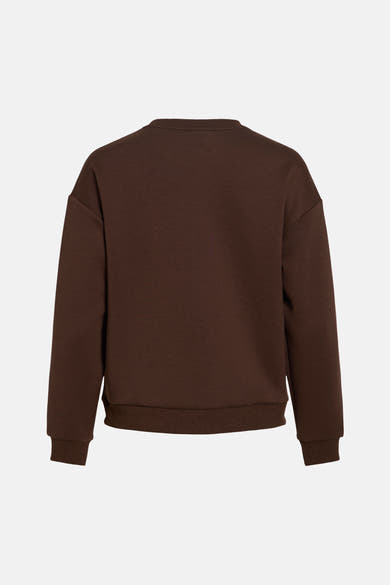 Sweater O hals - Coffee Bean