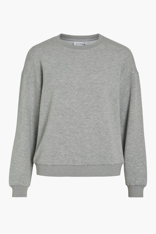 Sweat col rond Gris - VILA®