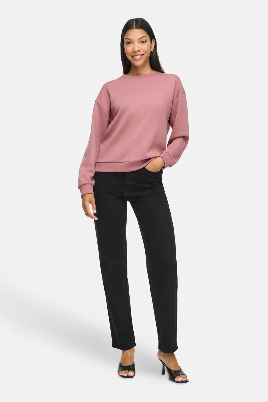 Sweat col O - Nostalgia Rose