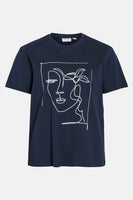 T-shirt (manches courtes) Bleu - VILA®