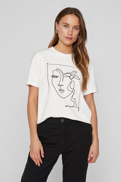 T-shirt (manches courtes) Blanc - VILA®