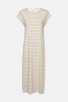 Robe à manches courtes - beige