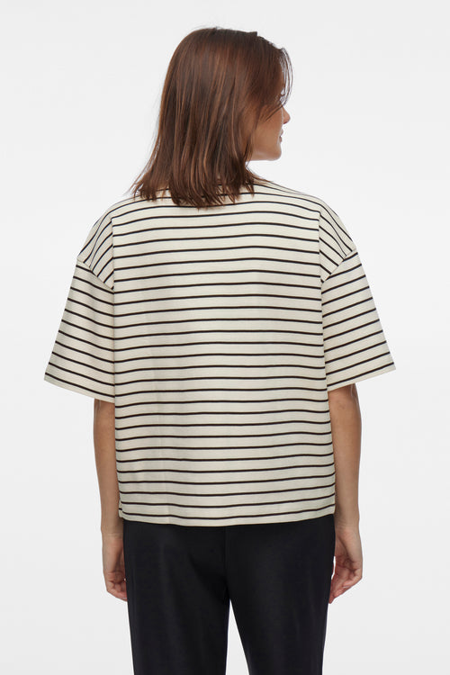 T-shirt (korte mouwen) Beige - VILA®