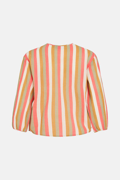 Chemise à manches longues - multicolore
