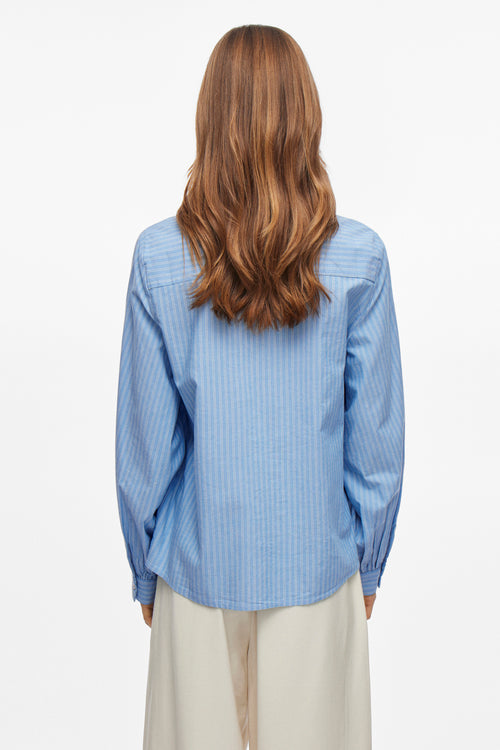 Hemd (lange mouwen) Blauw - VILA®