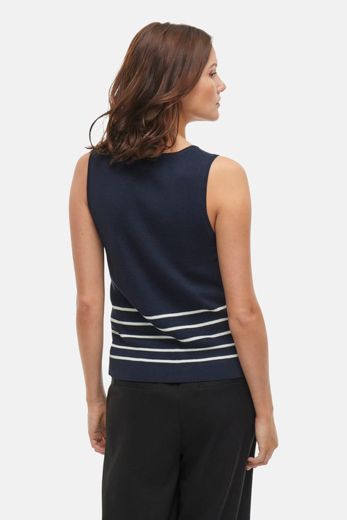VIKIPPA O-NECK S/L KNIT TOP