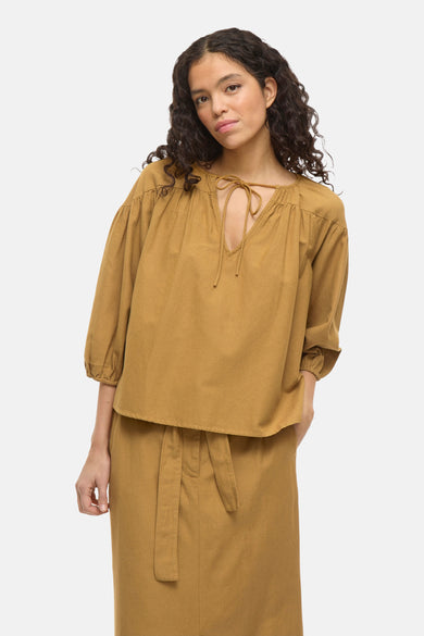 Blouse - ocre