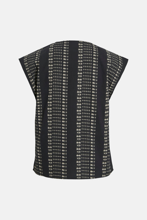 Blouse (korte mouwen) Zwart - VILA®